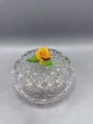 GLASSWARE CANDY JARS