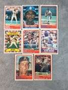1987 Sportflics Holographic Cards ( Ozzie Smith, Doug DeCinces, Frank Tanaka, Mike Henneman, Jim DeS