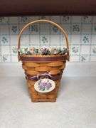 1994 MAY SERIES LILAC LONGABERGER BASKET