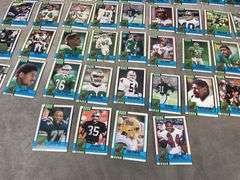 1990 Topps Football Cards
