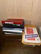 OFFICE SUPPLIES: BINDERS, MANILA FOLDERS, LOOSE LEAF PAPER