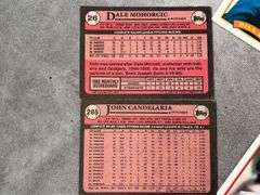 1989 Topps Baseball Cards