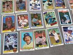 Baseball Cards, Mostly Early 80s