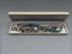 VARIETY OF BEADED NECKLACES, BRACELETS, EARRINGS