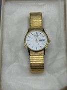 VINTAGE ELGIN POCKET WATCH AND CARAVELLE BULOVA WRIST WATCH