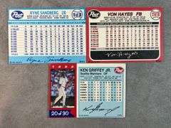 (10) Post Collector Series Baseball Cards