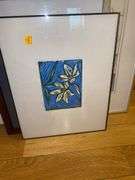Assortment of Floral Framed Pictures