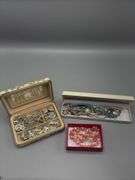 VARIETY OF BEADED NECKLACES, BRACELETS, EARRINGS