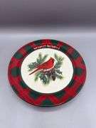 VARIETY OF CARDINAL DISHES, SNOWGLOBES, PITCHER, BOWL
