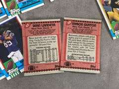 1990 Topps Football Cards