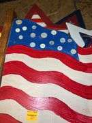 4th of July/USA Flag Stakes