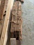 STACK OF MISC. LUMBER WITH 2x4’s , 1x4’s, AND MORE
