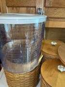5 Piece Longaberger Canister Set