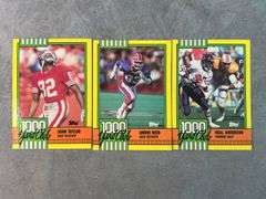 Topps 1000 Yard Club Football Cards