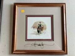 1997 P. Buckley Moss Apple Baskets 757/1000 Signed Lithograph