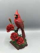 THE DANBURY MINT AND ANDREA BY SADEK CARDINAL FIGURES, BELL, COASTERS AND SNOWGLOBE