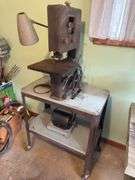 TOMLEE TOOL BANDSAW WITH ROLLING CART UNIT