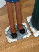 4 Christmas Caroling Figures
