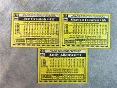 1990 Topps Baseball Cards