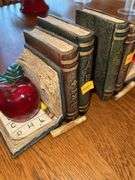 Apple Book Bookends