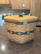 Longaberger Christmas Collection 1997 Edition Snowflake Basket