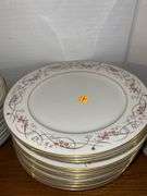 Noritake Calvert Pattern Fine China Plates and Saucers