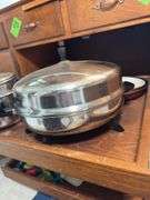 FARBERWARE PAN, DOUBLE BOILER, ELECTRIC FRYING PAN