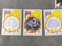 (21) 1991 Nolan Ryan Baseball Cards