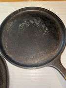 (2) 10” Lodge Cast Iron Skillets