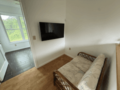 41.97 +/- acres surface with 79.85 +/- acres oil and gas rights, modern farmhouse
