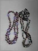 VARIETY OF BEADED NECKLACES EARRINGS AND BRACELETS