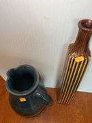 (2) Decorative Vases
