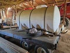 wagon with poly sprayer tank- 8'x14'