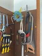 Tools, Contents on Pegboard