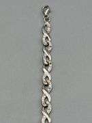 VARIETY OF SILVER (STERLING 925) AND WHITE GOLD (14K) BRACELETS