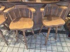 (4) Swivel Bar Chairs