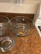 3 Piece Anchor Hocking Mixing Bowls