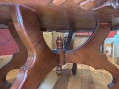 Victorian Mahogany Marble Top Coffee Table
