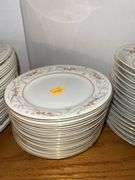 Noritake Calvert Pattern Fine China Plates and Saucers
