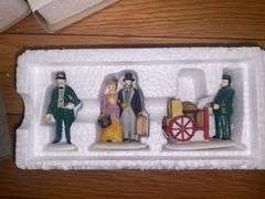 Department 56/Heritage Village “Holiday Travelers” and “A Christmas Beginning”