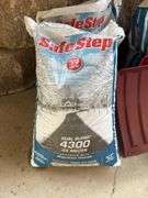 SNOW SHOVELS (x3), 40LB BAGS OF ICE MELTER (x 4.5)