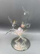 HAND-PAINTED COLLECTIBLE PORCELAIN/CERAMIC VARIETY OF BIRDS, HUMMINGBIRDS, DOVES, SPARROW, ORIOLES