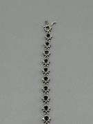 VARIETY OF SILVER (STERLING 925) AND WHITE GOLD (14K) BRACELETS