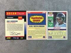SCORE Football Cards