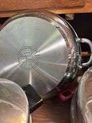 FARBERWARE PAN, DOUBLE BOILER, ELECTRIC FRYING PAN