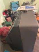 LARGE VINTAGE PANASONIC CINEMA VISION HDTV PROJECTION MONITOR
