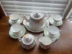 Royal Albert Harrington Bone China Tea Set, 12pc