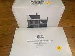 Heritage Village Collection "Victorian Fence & Gate and Livery Stable & Boot Shop"