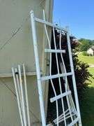 Homemade PVC Trellis