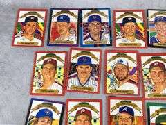1980s Leaf Donruss Diamond Kings Baseball Cards